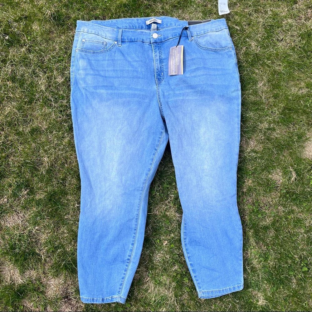 New high rise skinny shaping jean plus size 24w